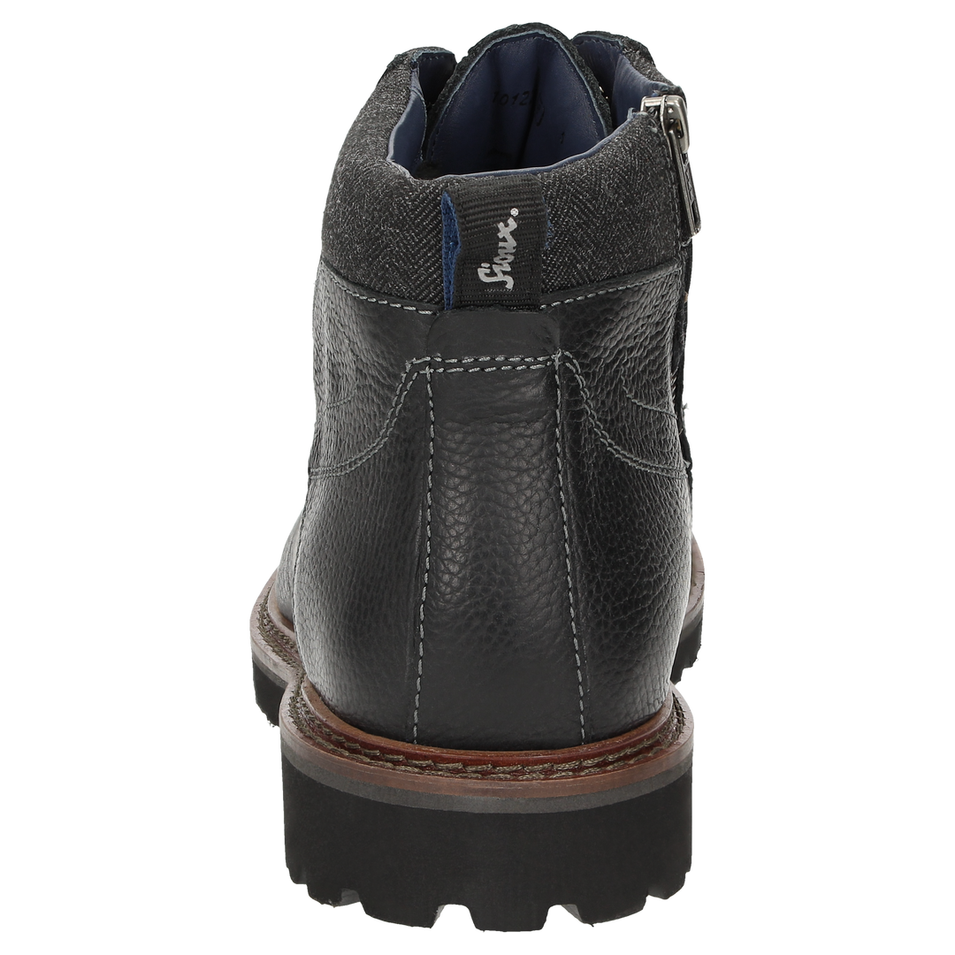Sioux Adalr.-710-TEX-WF-H Herren in schwarz – Rückansicht