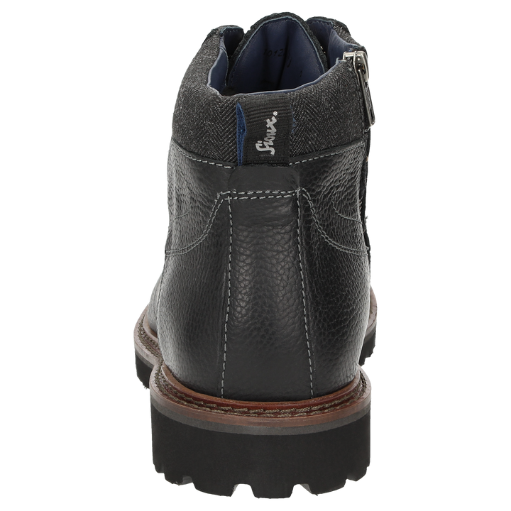 Sioux Adalr.-710-TEX-WF-H Herren in schwarz – Rückansicht