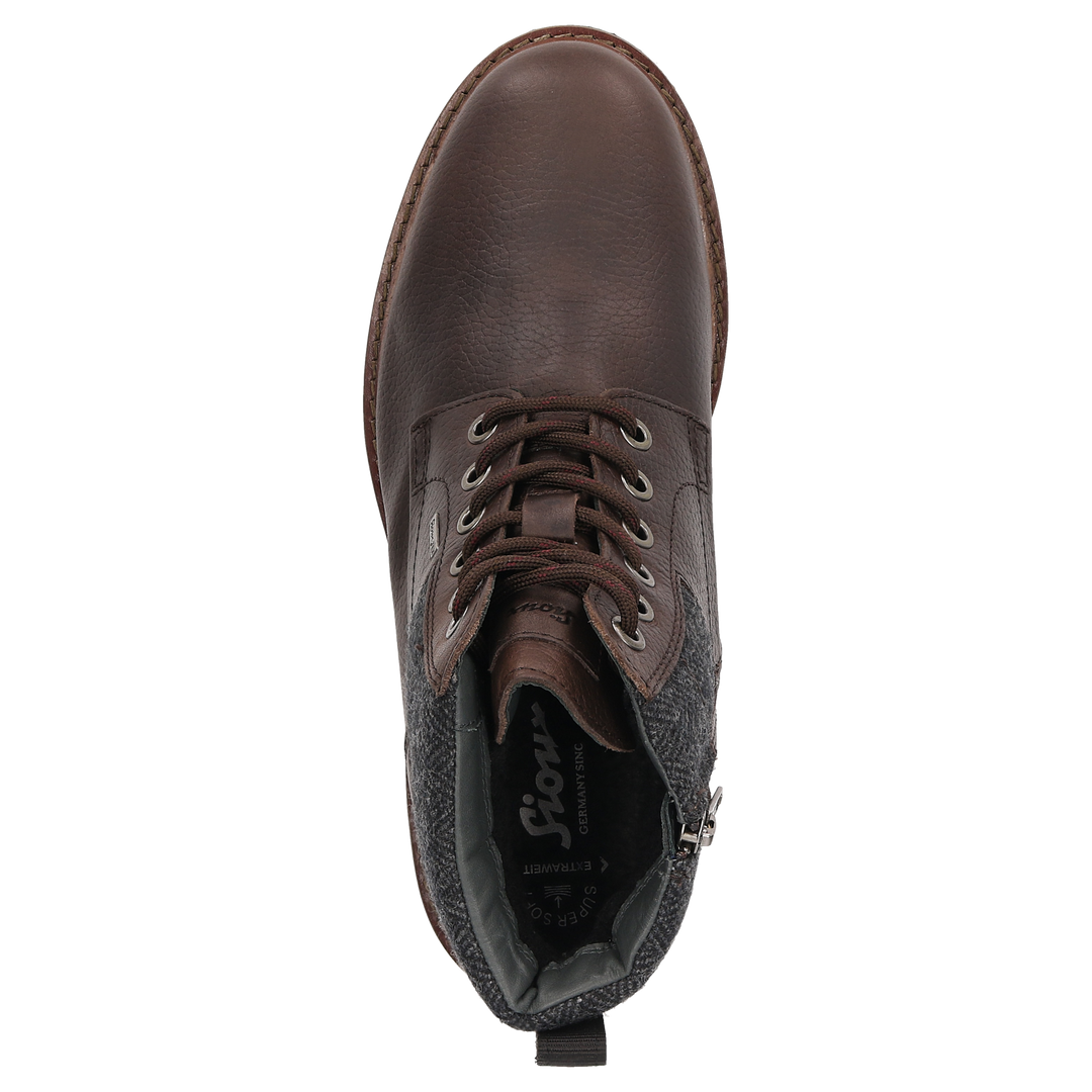 Sioux Adalr.-710-TEX-WF-H pour homme, couleur marron – Vue de dessus