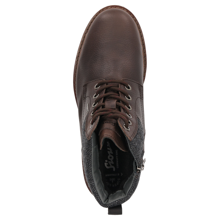 Sioux Adalr.-710-TEX-WF-H pour homme, couleur marron – Vue de dessus