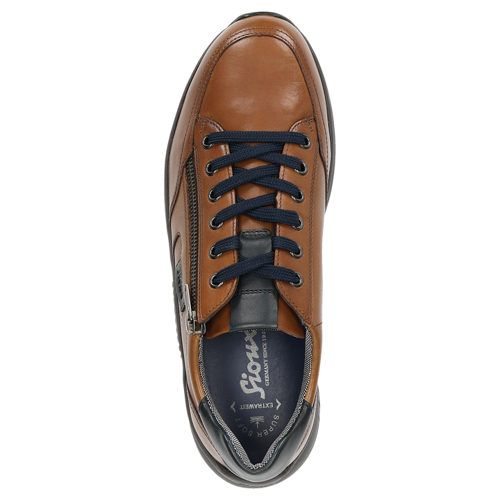 Sioux Turibio-702-J pour homme, couleur cognac – Vue de dessus