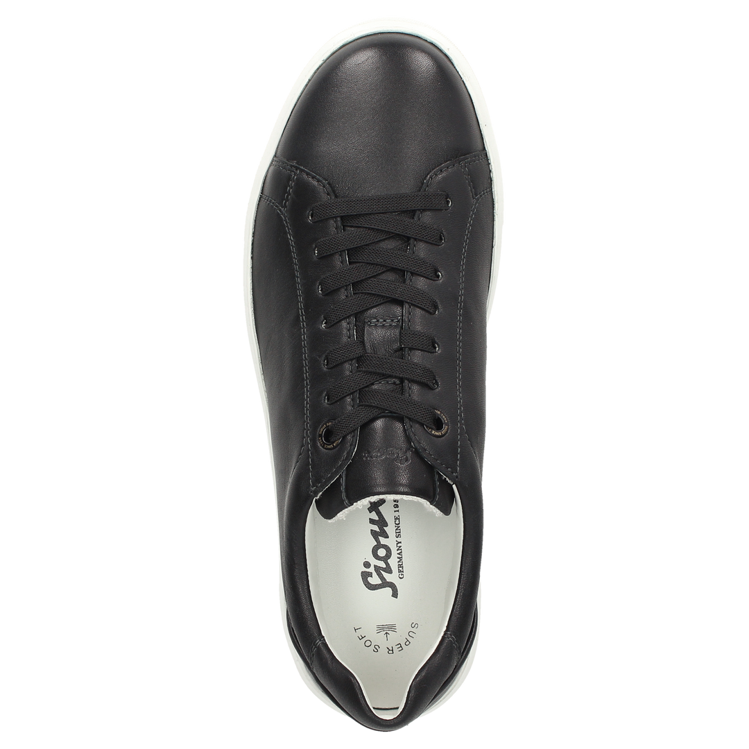 Sioux Tils sneaker 003 Herren in schwarz – Ansicht von oben