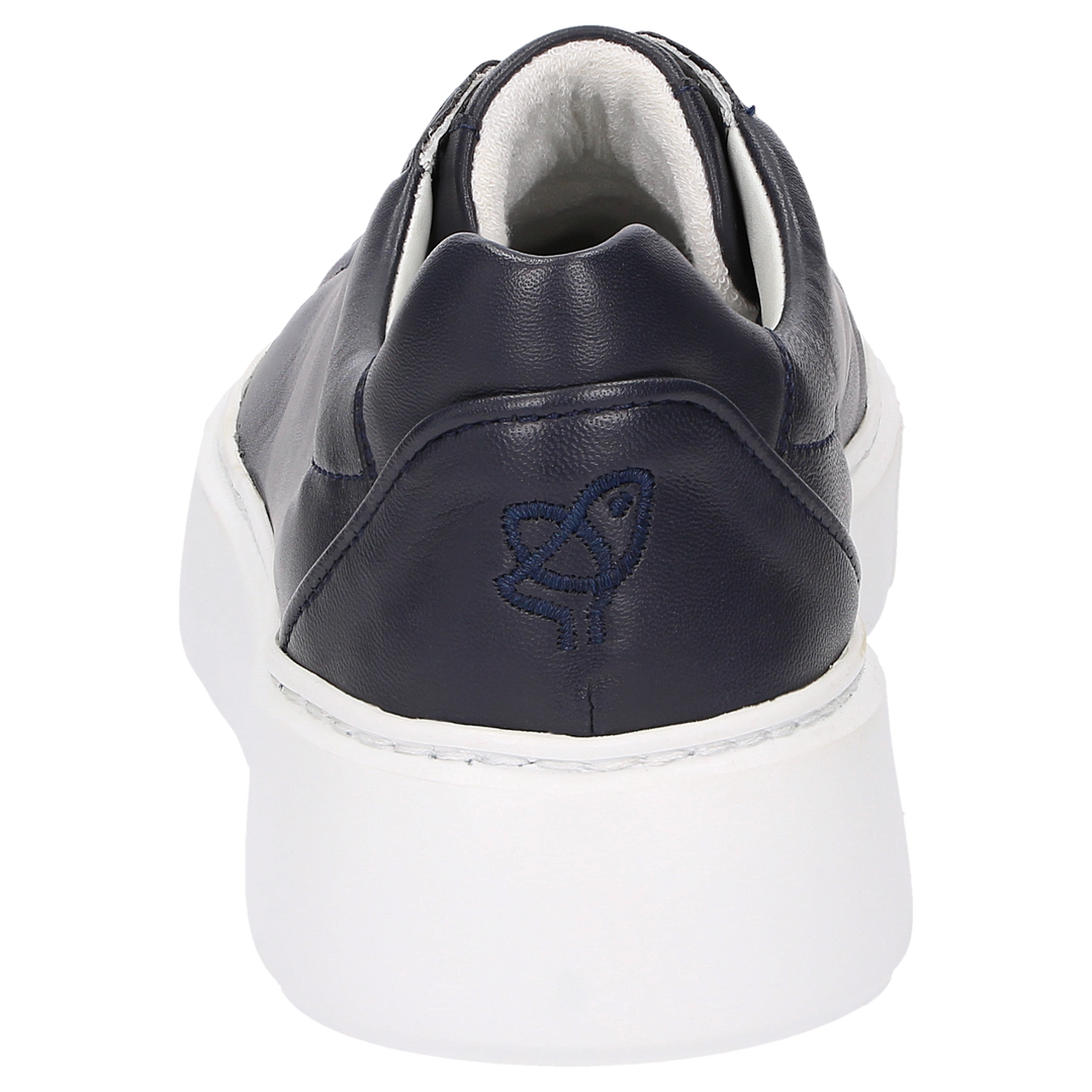 Sioux Tils sneaker 003 Herren in blau – Rückansicht