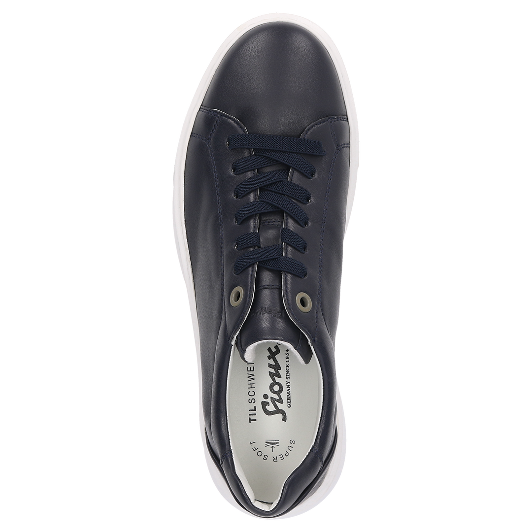 Sioux Tils sneaker 003 Herren in blau – Ansicht von oben