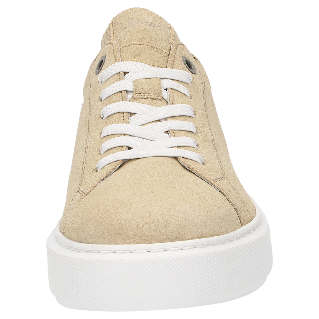 Sioux Tils sneaker 003 voor heren in beige – vooraanzicht