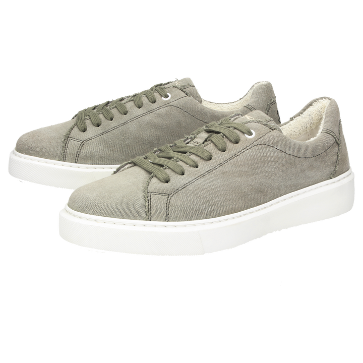 Baskets Sioux Tils 004 pour homme, couleur verte – Photo de la paire