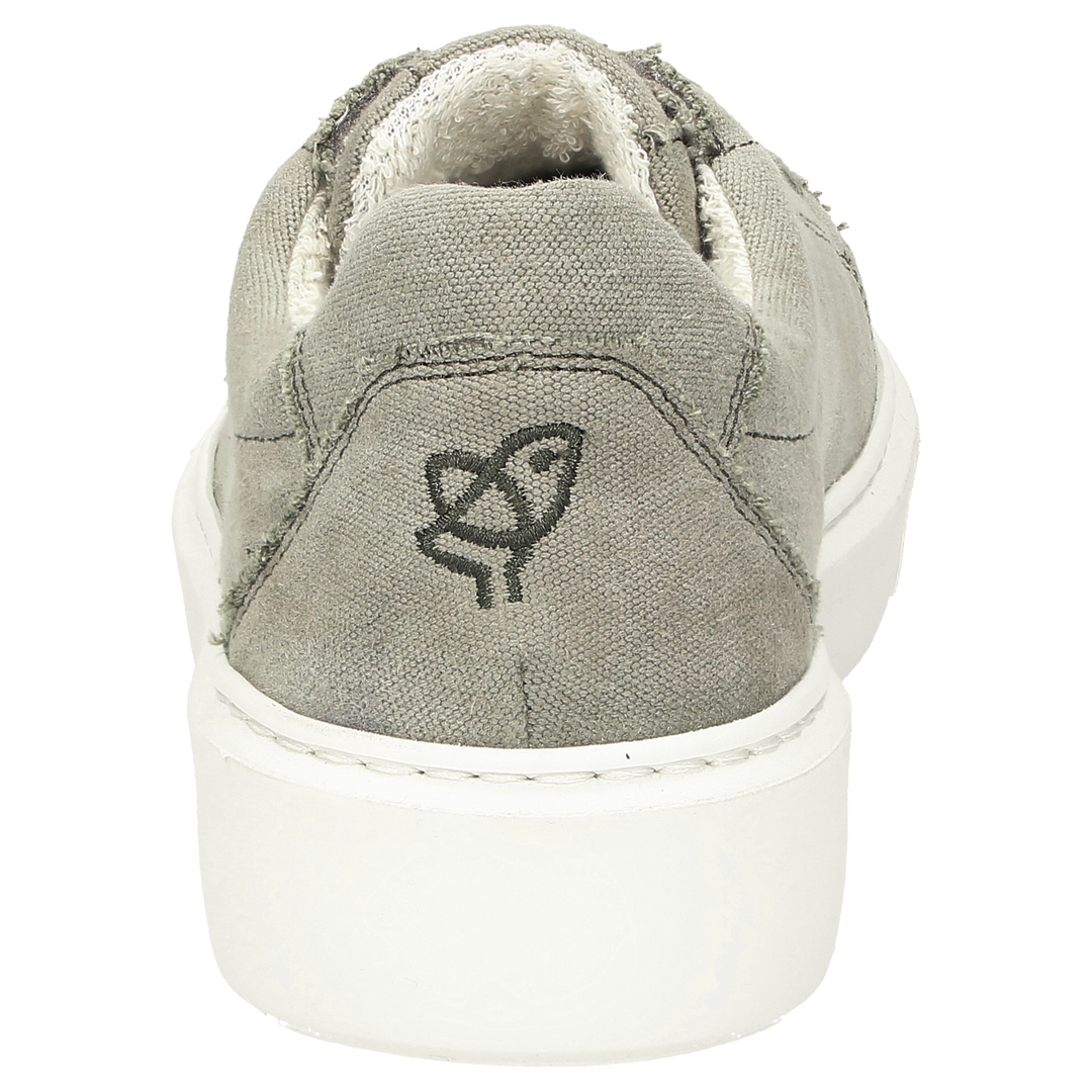 Baskets Sioux Tils 004 pour homme, couleur verte – Vue arrière
