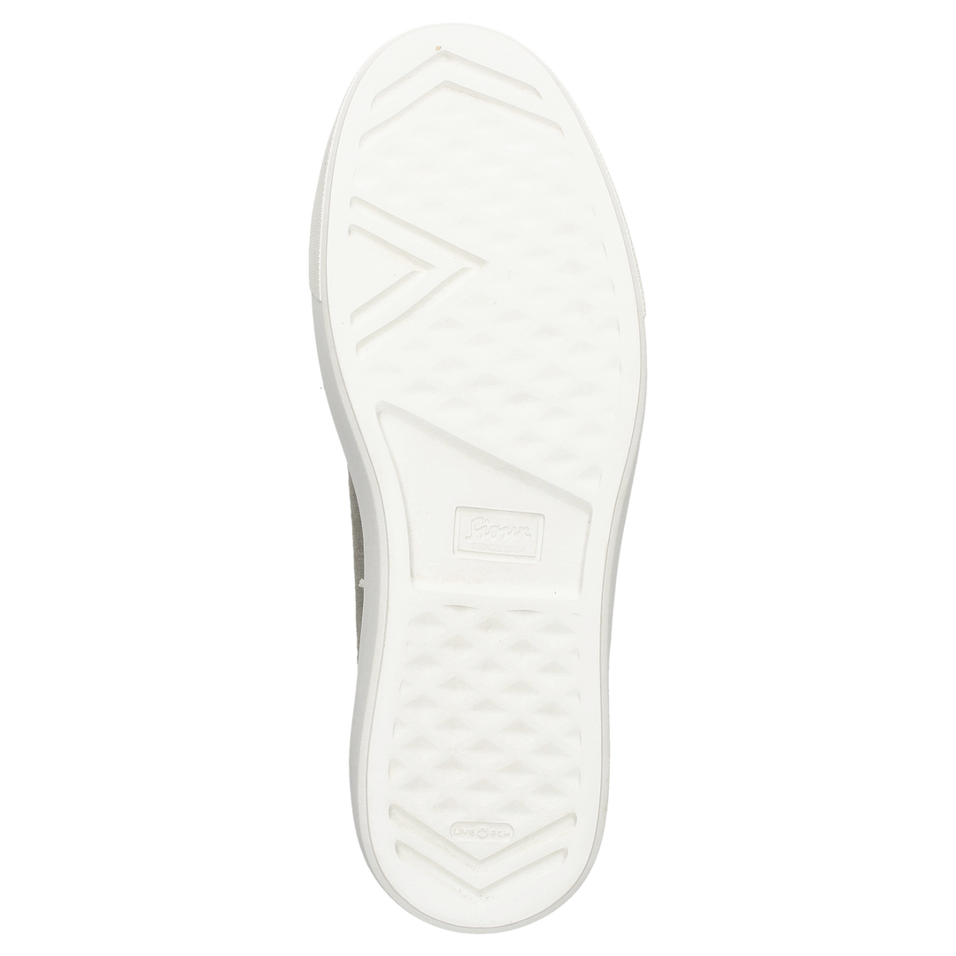Baskets Sioux Tils 004 pour homme, couleur verte – Vue de la semelle