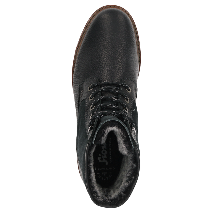 Sioux Adalrik-702-LF-H Herren in schwarz – Ansicht von oben