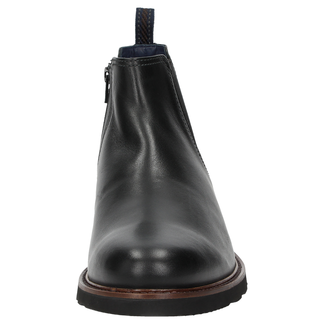Sioux Dilip-717-H Herren in schwarz – Frontalansicht