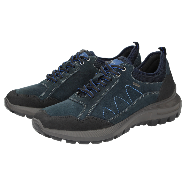 Sioux Outsider-704-TEX pour homme, bleu foncé – Photo de la paire