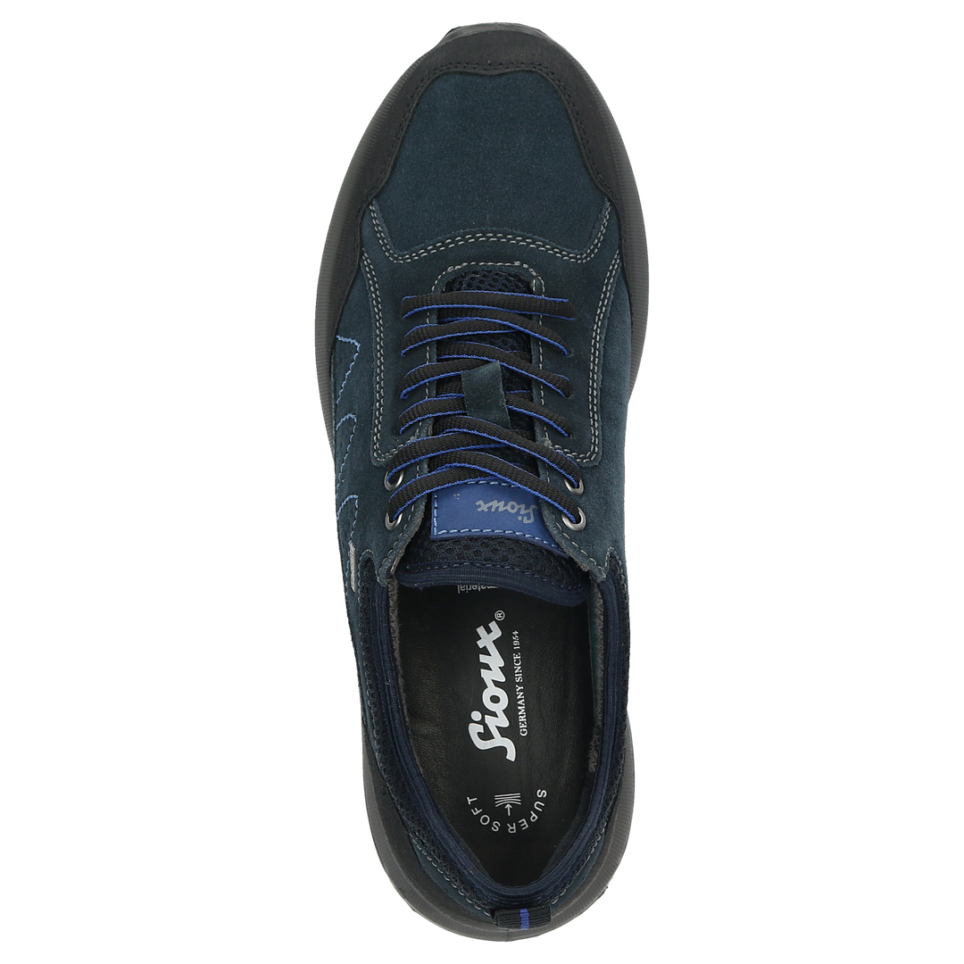 Sioux Outsider-704-TEX pour homme, bleu foncé – Vue de dessus