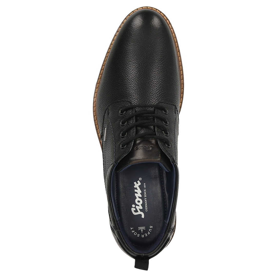 Sioux Rostolo-700-TEX Herren in schwarz – Ansicht von oben