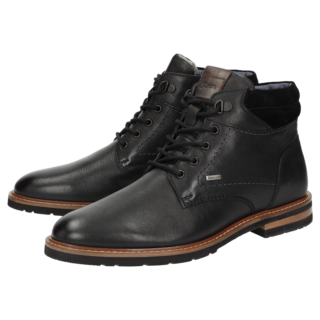 Sioux Rostolo-701-TEX pour homme, noir – Photo de la paire