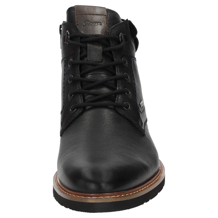 Sioux Rostolo-701-TEX Herren in schwarz – Frontalansicht