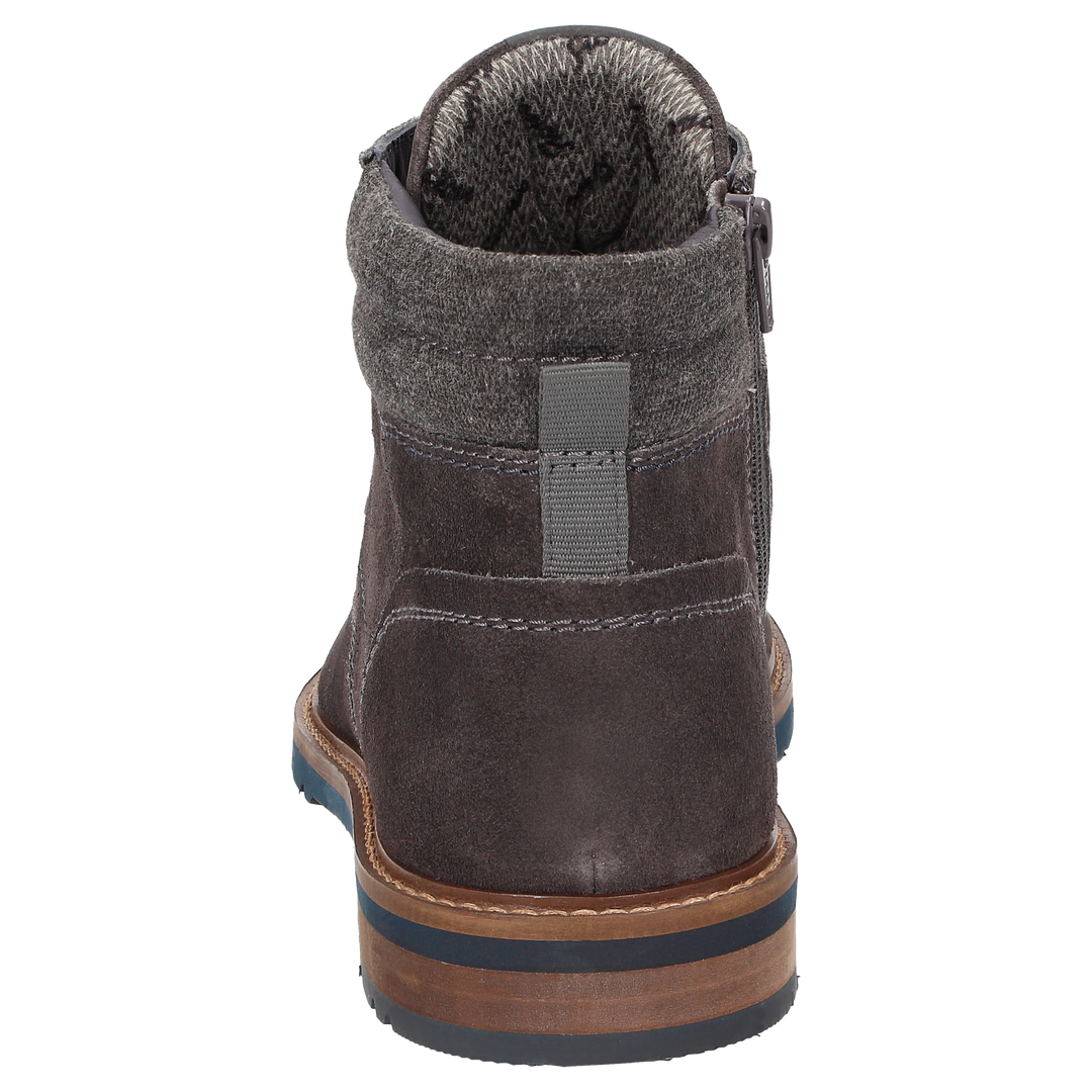 Sioux Rostolo-701-TEX pour homme, gris – vue de dos