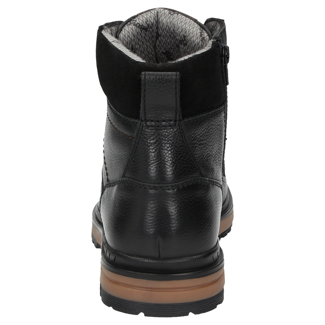 Sioux Jadranko-700-TEX pour homme, noir – Vue de dos