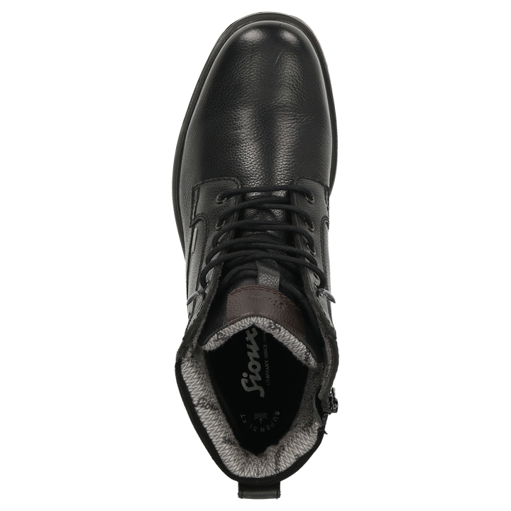 Sioux Jadranko-700-TEX pour homme, noir – Vue de dessus