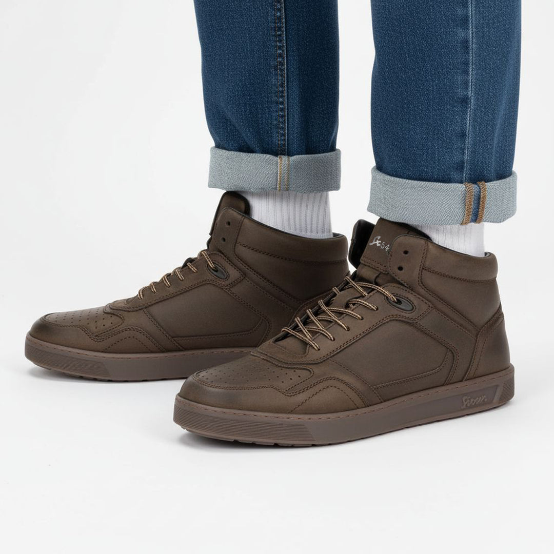 Sioux Tedroso-705 Herren in dunkelbraun – Paarbild