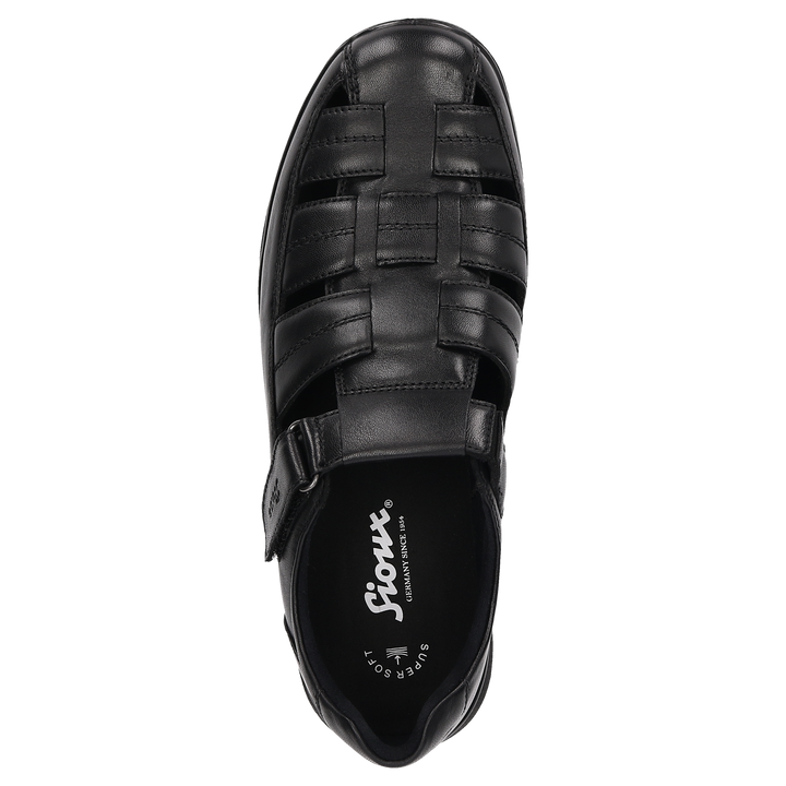 Sioux Romedius-703 Herren in schwarz – Ansicht von oben