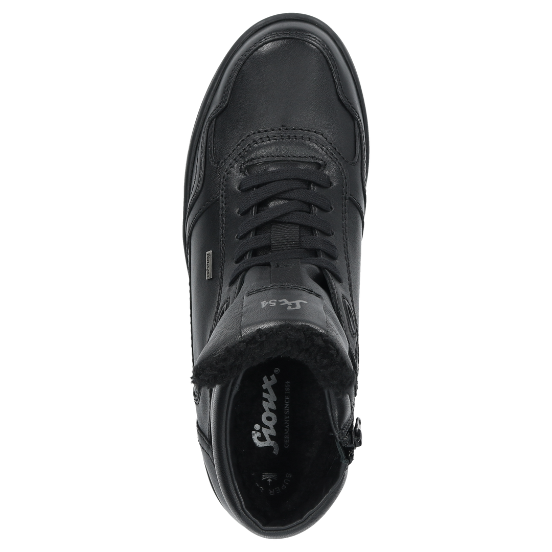Sioux Tedroso-707-TEX-WF pour homme, noir – Vue de dessus