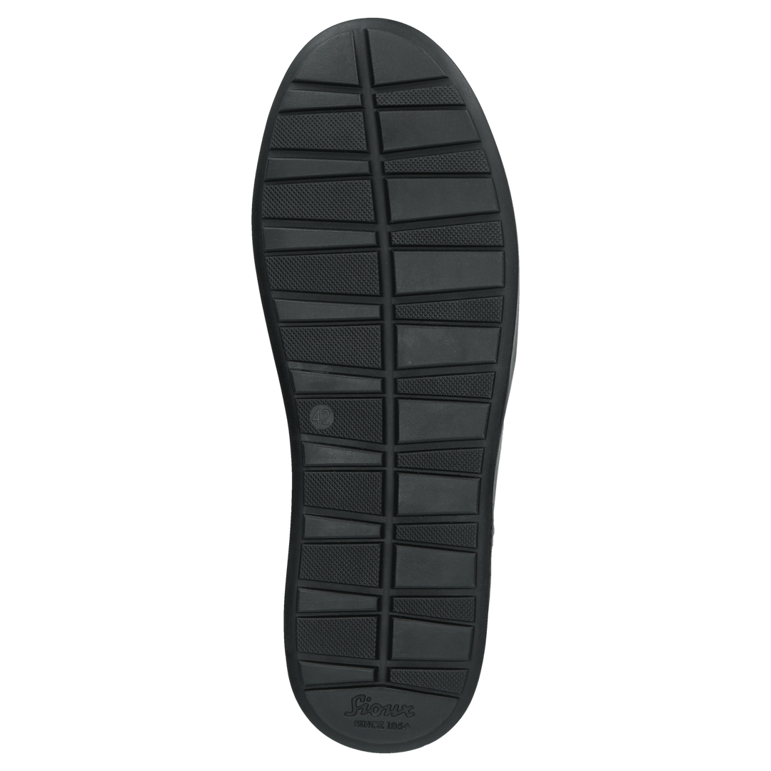 Sioux Tedroso-707-TEX-WF pour homme, noir – Vue de la semelle