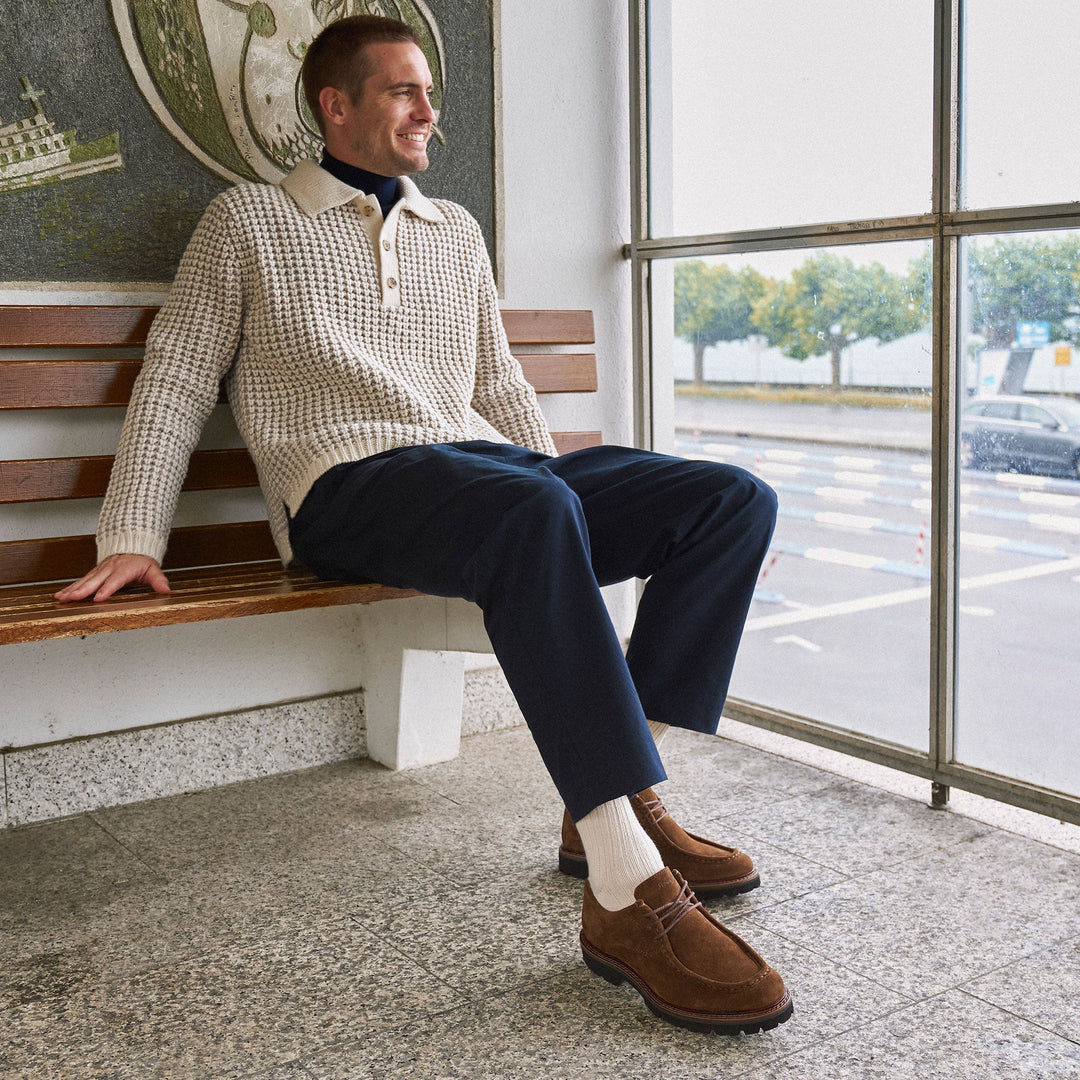 Sioux Adalrik-714-H Herren in braun – Paarbild