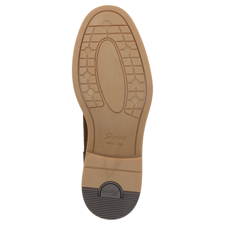 Sioux Encanio-714 pour homme, couleur marron – vue de la semelle
