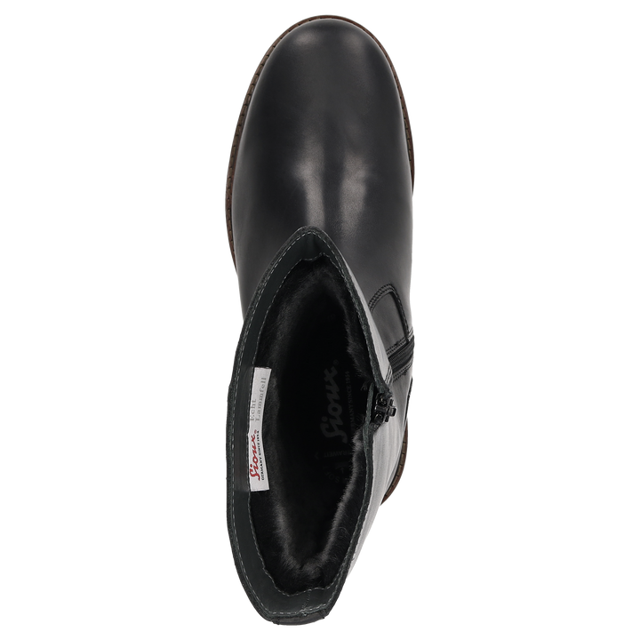 Sioux Adalr.-718-TEX-LF-H pour homme, noir – Vue de dessus