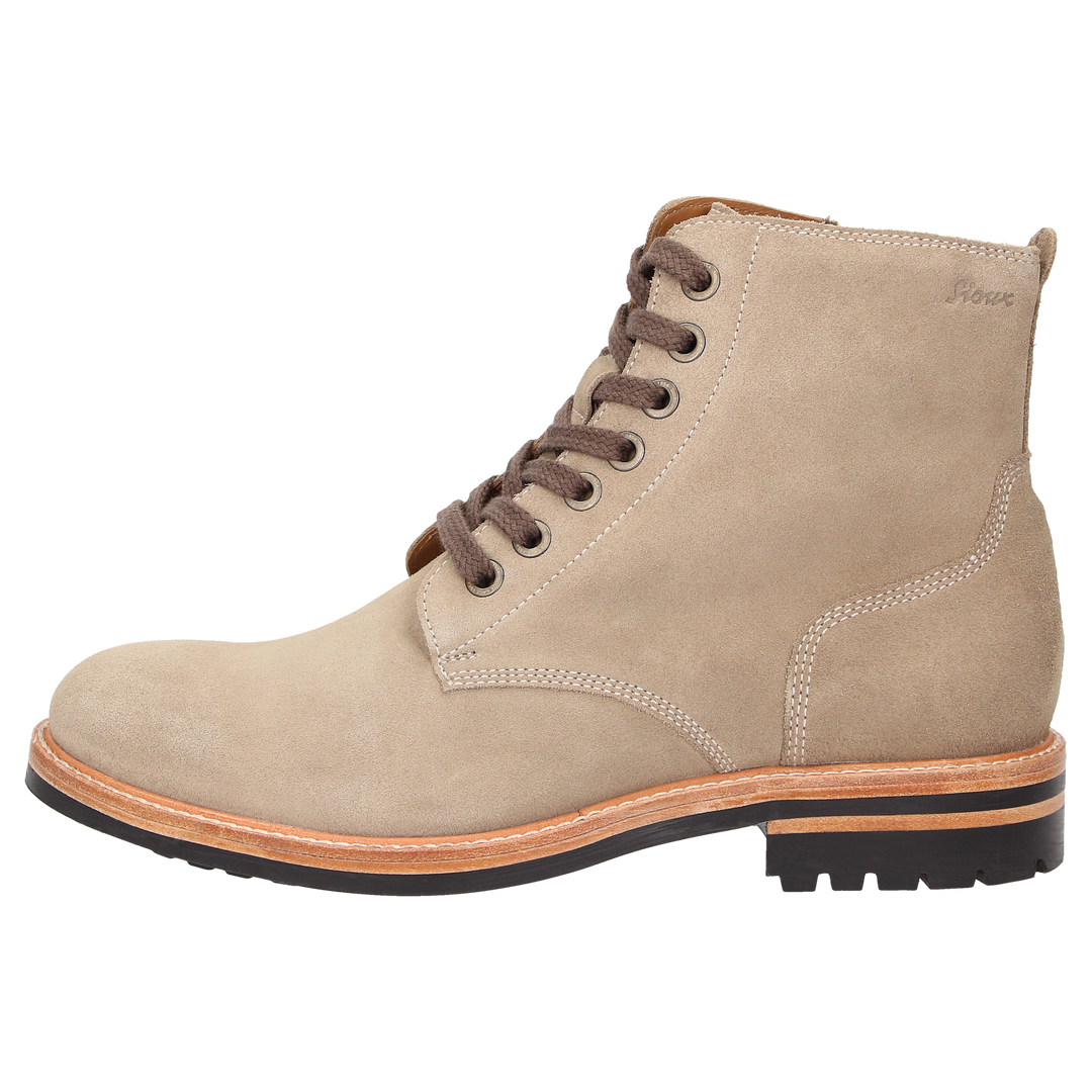 Sioux Tils bootie 003 voor heren in beige – buitenkant