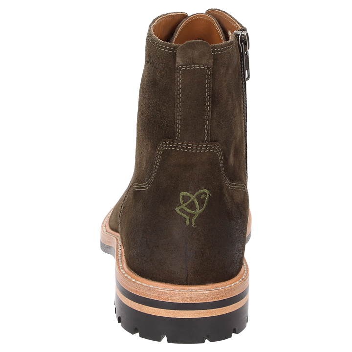 Sioux Tils Bootie 003 for Men in Green – Back View