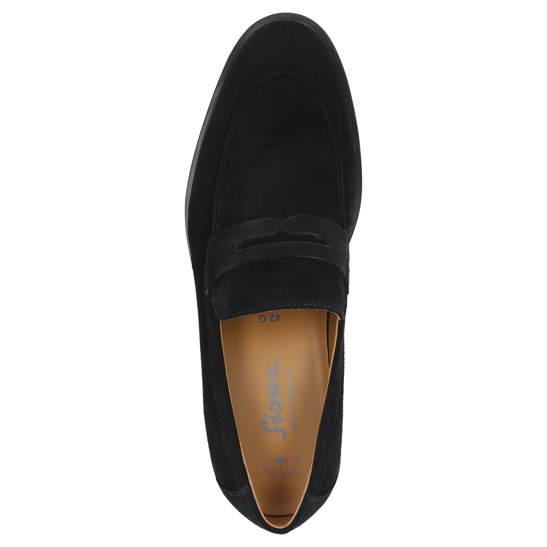 Sioux Lopondor-703 herenmodel in blauw – bovenaanzicht