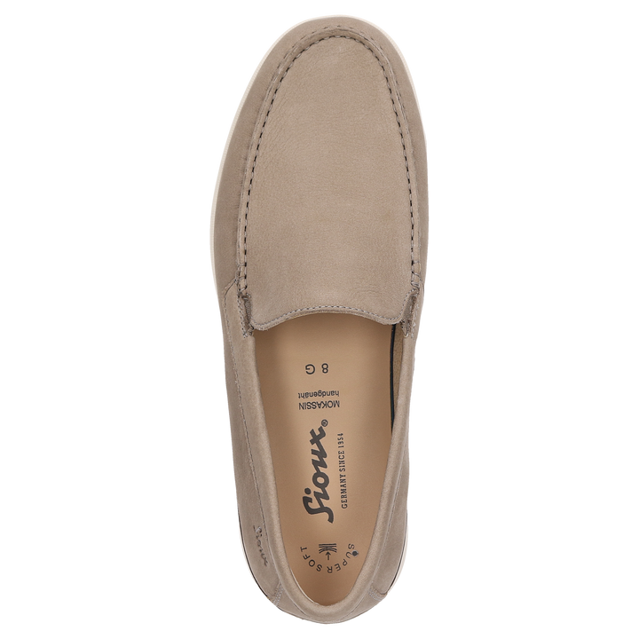 Sioux Nurilinos-700 pour homme, couleur grise – vue de dessus