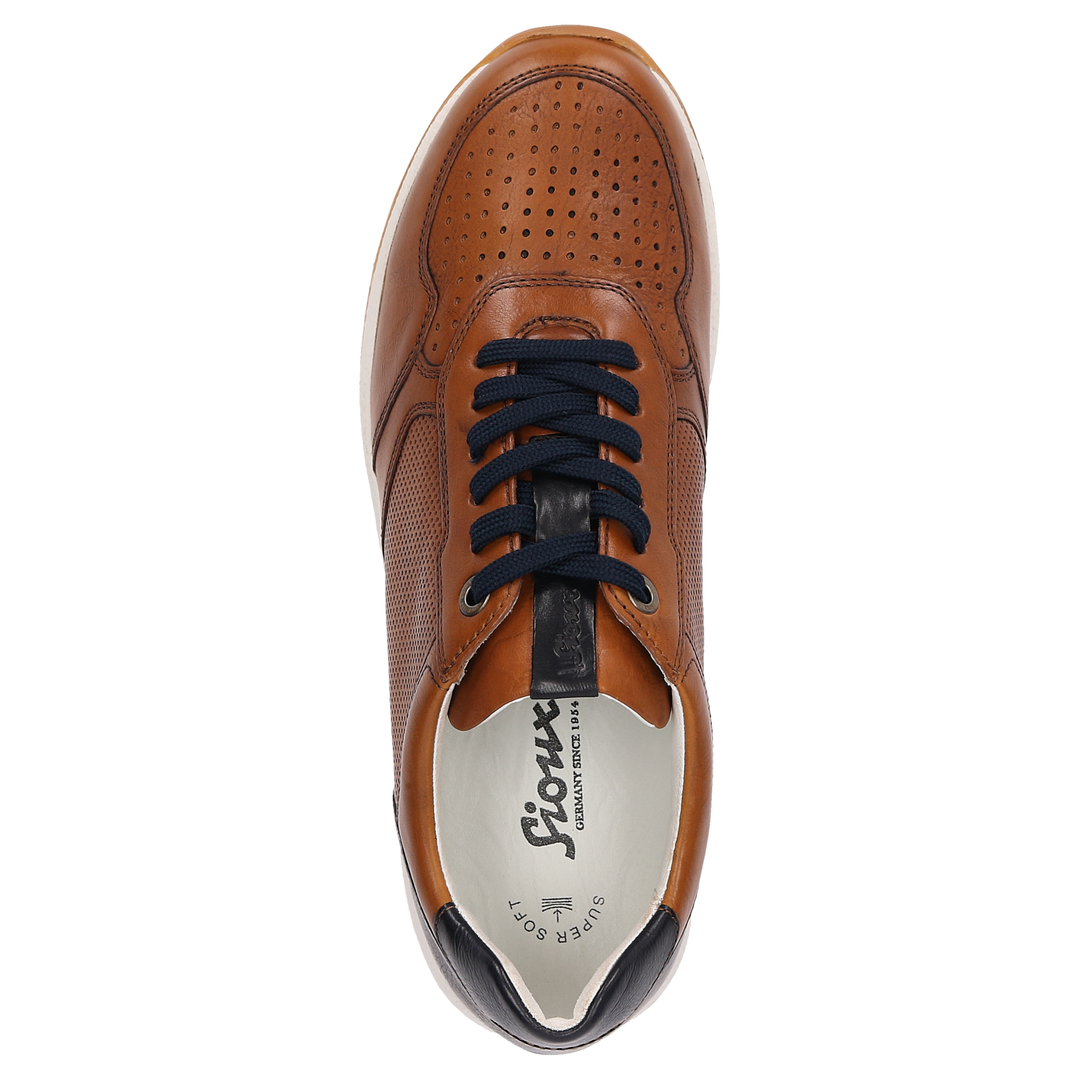 Sioux Rojaro-718 pour homme, couleur marron – vue de dessus