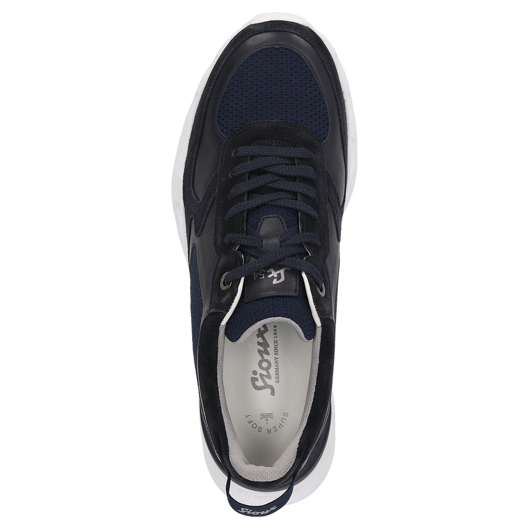 Sioux Noxolan-701 pour homme, bleu foncé – Vue de dessus