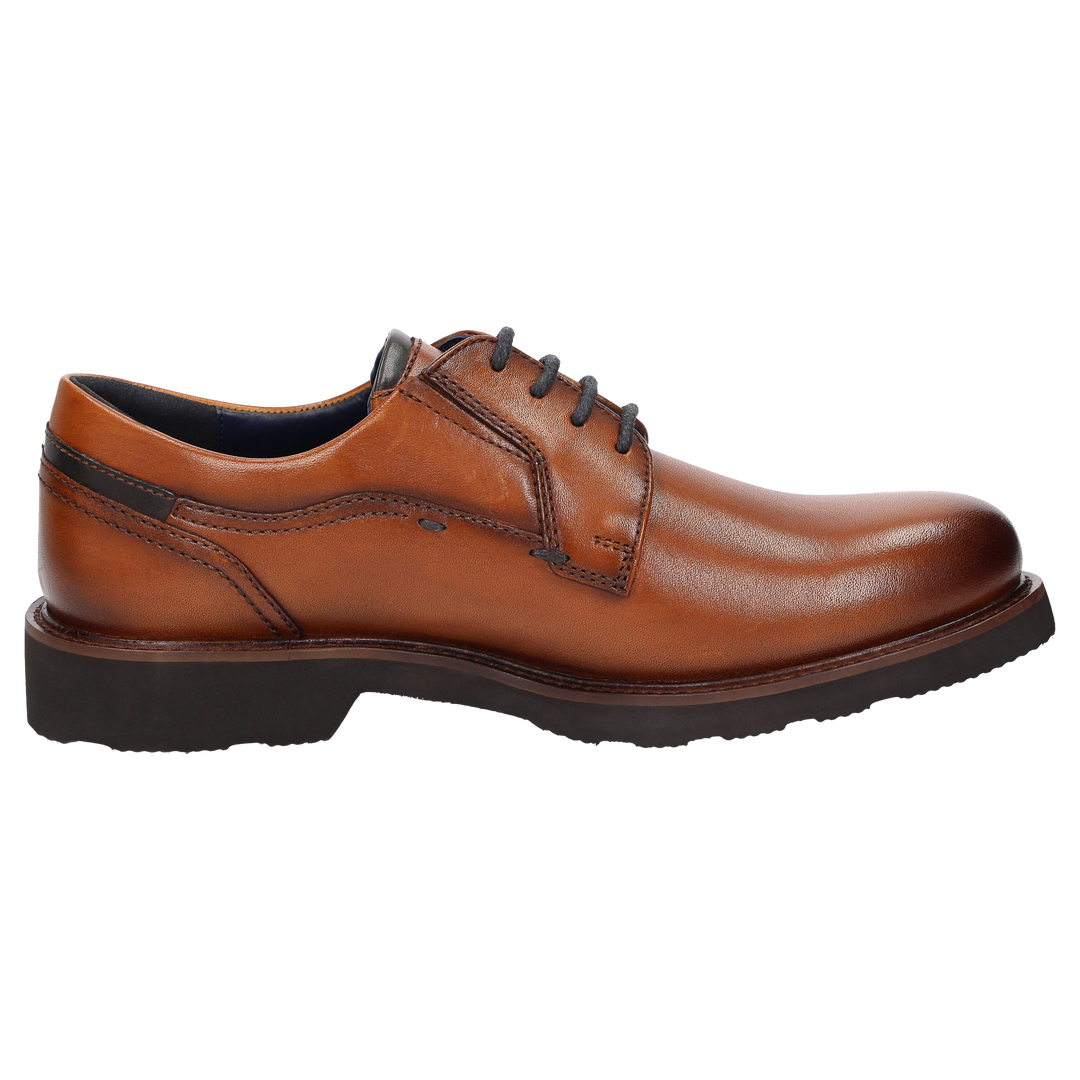 Sioux Dilip-716-H herenschoenen in cognac – binnenkant