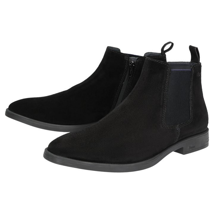 Sioux Foriolo-709-H pour homme, noir – photo de la paire