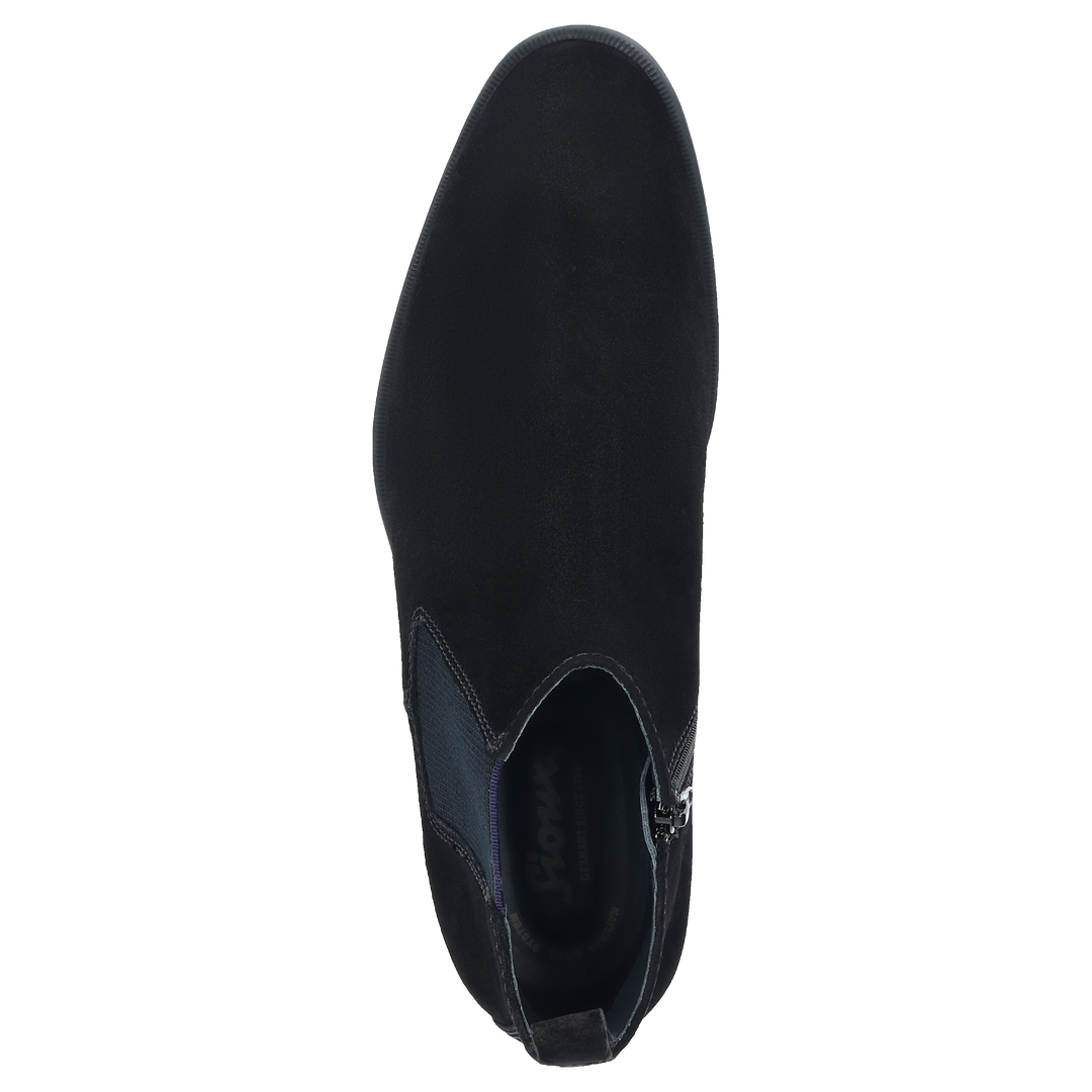 Sioux Foriolo-709-H pour homme, noir – Vue de dessus