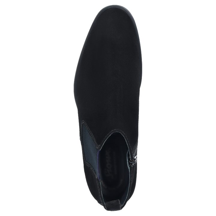 Sioux Foriolo-709-H pour homme, noir – Vue de dessus