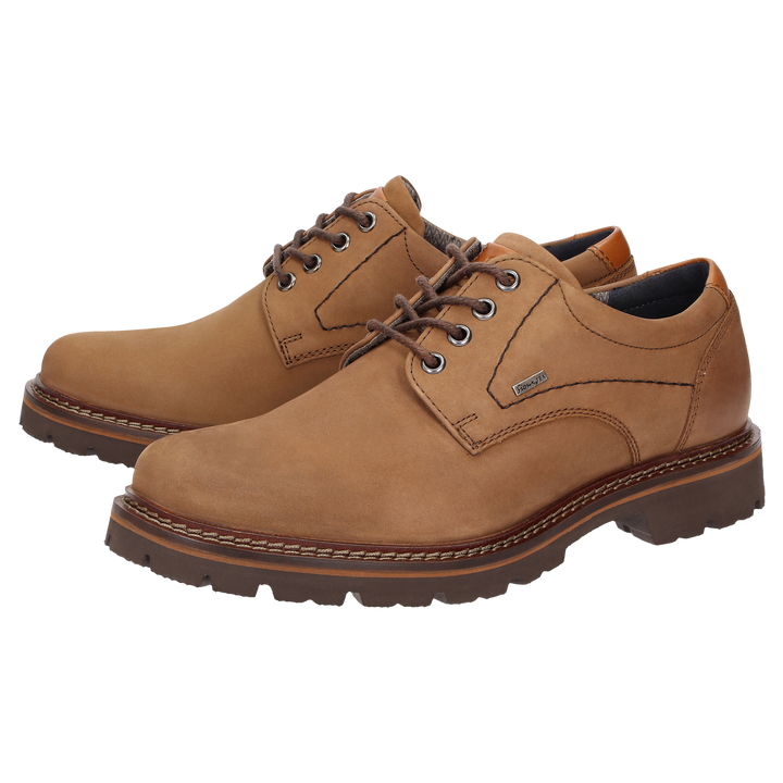 Sioux Adalrik-703-TEX-H herenschoenen in bruin – afbeelding van het paar