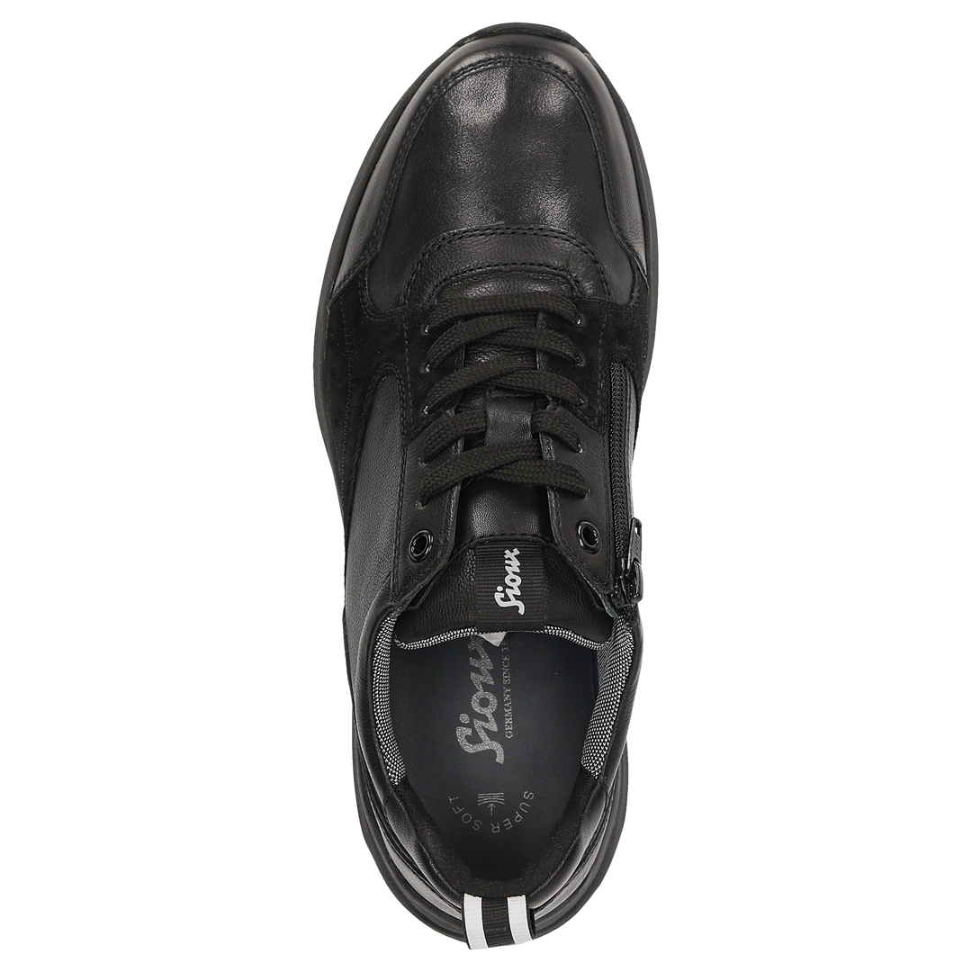 Sioux Tasulio-702-J pour homme, en noir – Vue de dessus