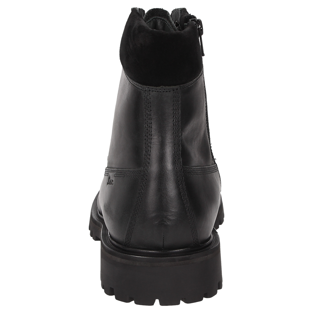 Sioux Aspar.-702-TEX-LF-H Herren in schwarz – Rückansicht