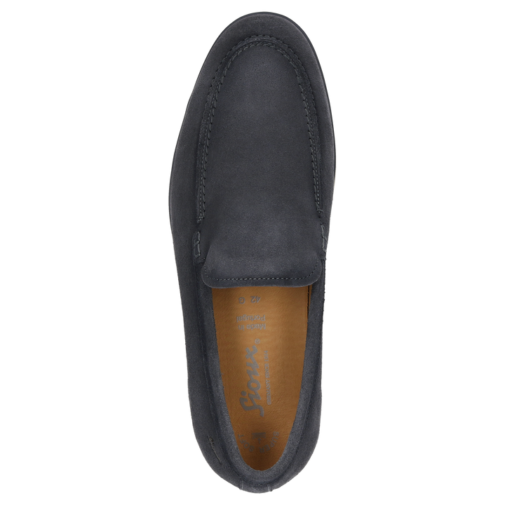 Sioux Mikladon-700 pour homme, bleu foncé – Vue de dessus