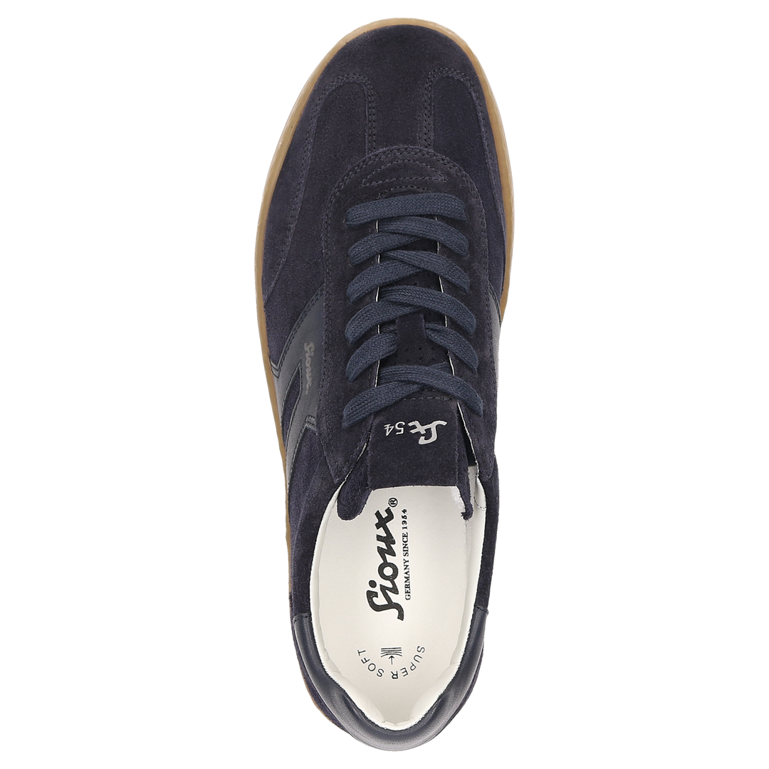Sioux Tedroso-713 pour homme, bleu foncé – vue de dessus
