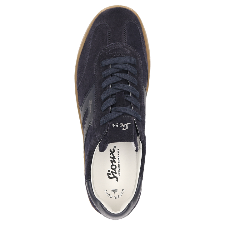 Sioux Tedroso-713 pour homme, bleu foncé – vue de dessus