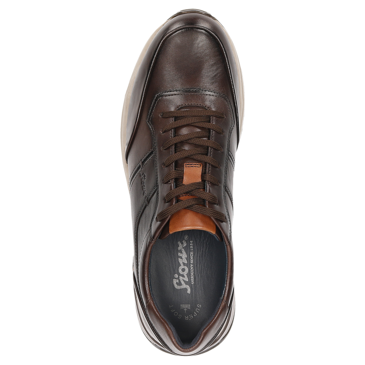Sioux Rojaro-720 pour homme, marron foncé – Vue de dessus