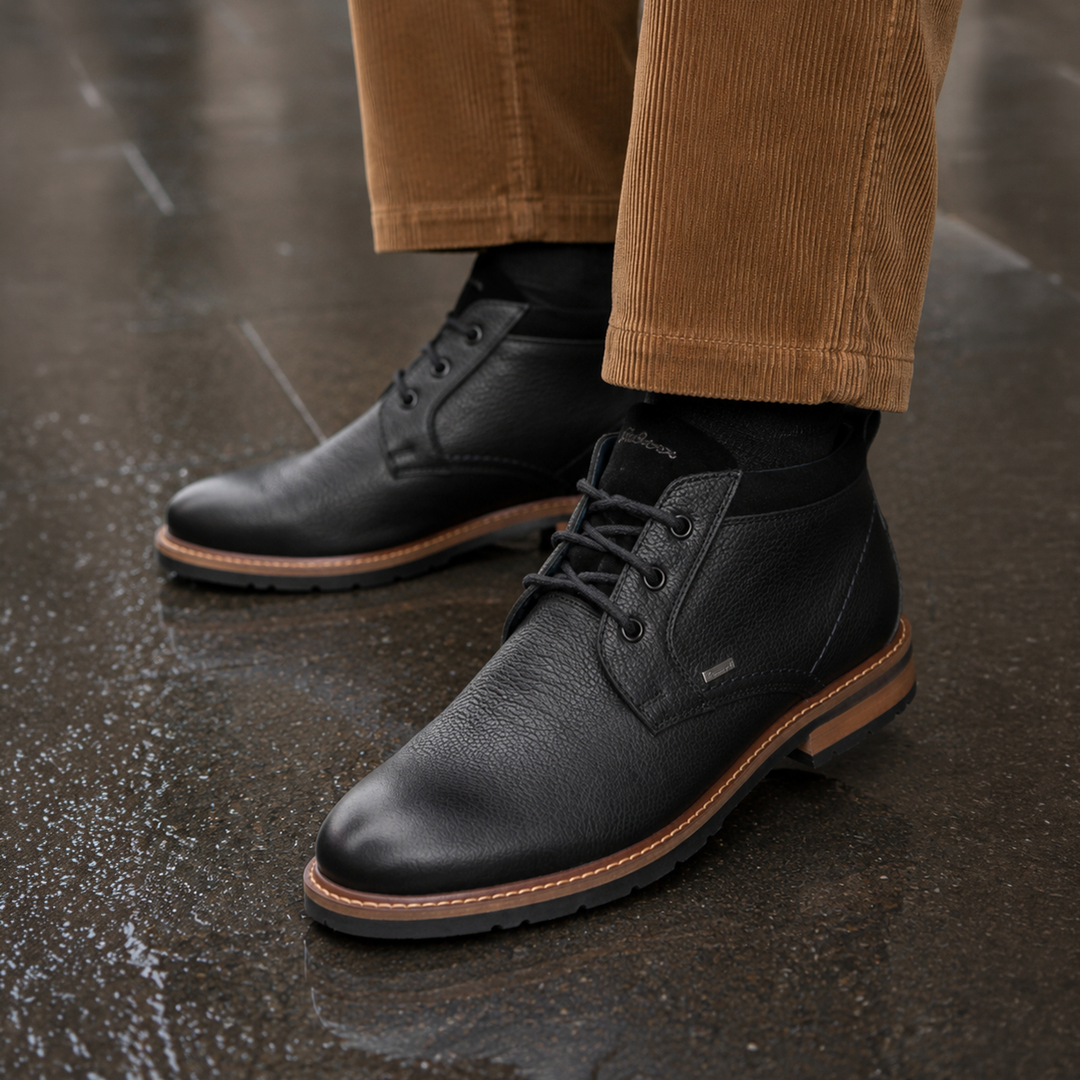 Sioux Rostolo-706-TEX Herren in schwarz – Paarbild