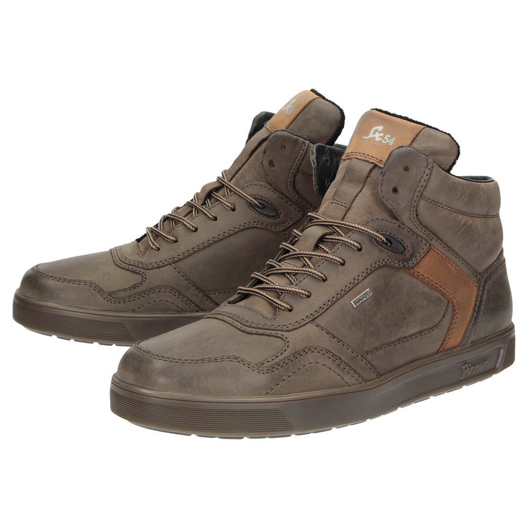 Sioux Tedroso-707-TEX herenschoenen in donkerbruin – afbeelding van het paar
