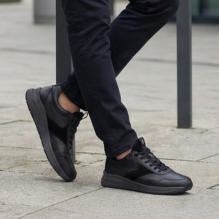 Sioux Tasulio-703-J pour homme, noir – photo de la paire