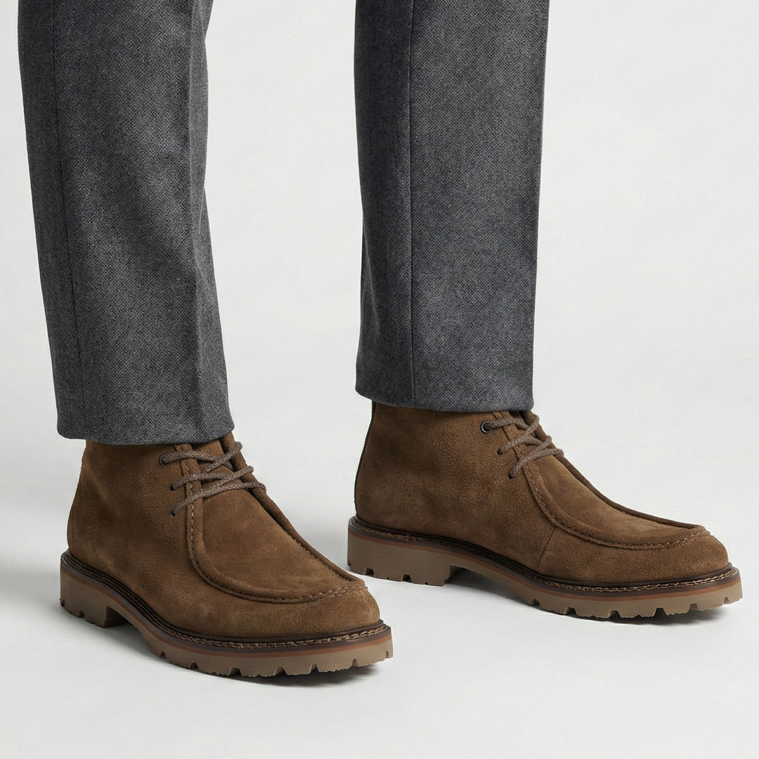 Sioux Adalrik-719-H Herren in braun – Paarbild